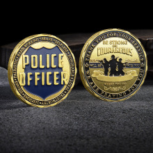 外国陆军特战队仿金纪念币 狙击手纪念章 收藏军迷仿金幸运币硬币