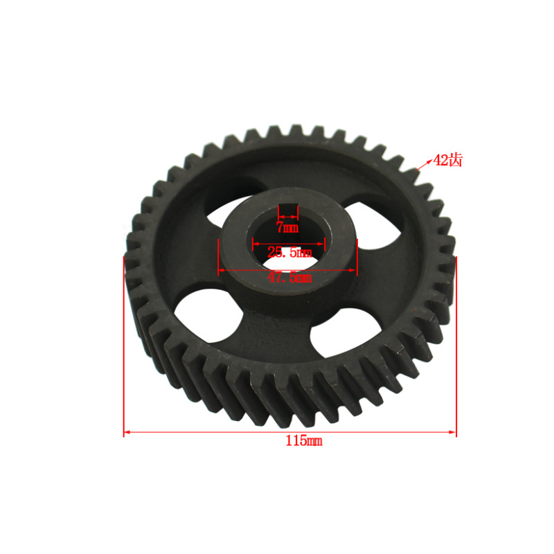 8 - 94326 - 351 - 0 engranaje de árbol de levas de carretilla elevadora para el motor de carretilla elevadora Isuzu C240 42 dientes
