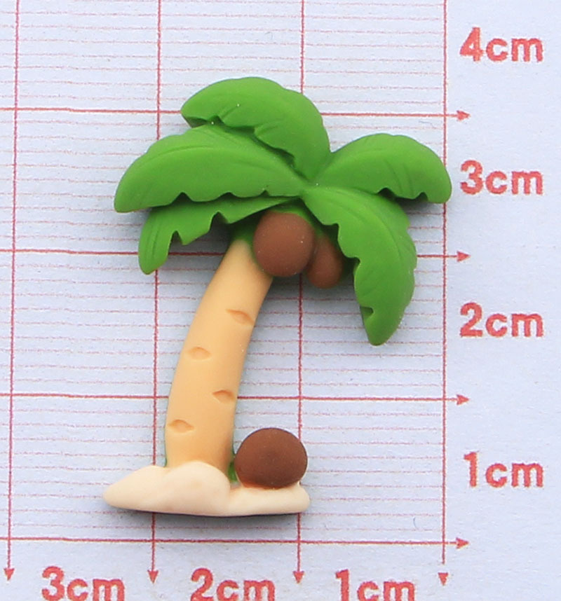 Creative Beach cangrejo tabla de surf de coco brillante accesorios de resina DIY teléfono móvil Shell crema pegamento accesorios para el cabello paquete de material