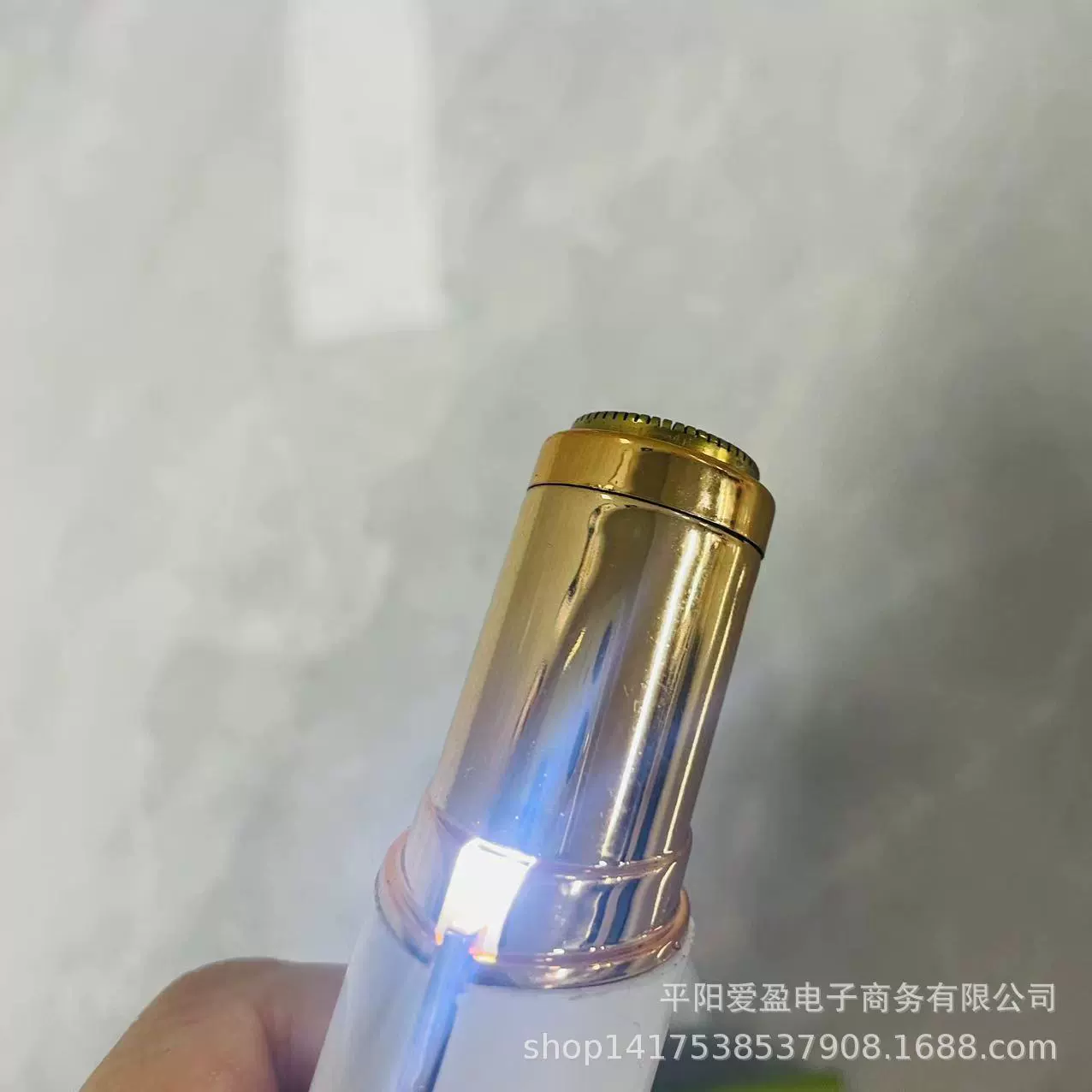 Lipstick for face, hair removal
