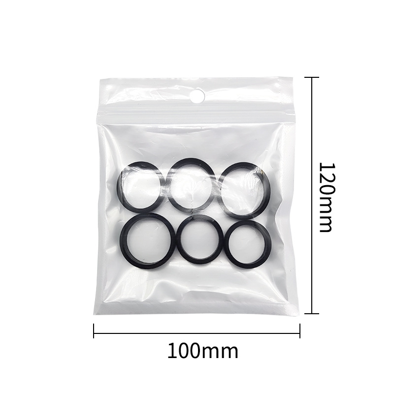 Basic Solid Color Silica Gel Unisex Rings display picture 5