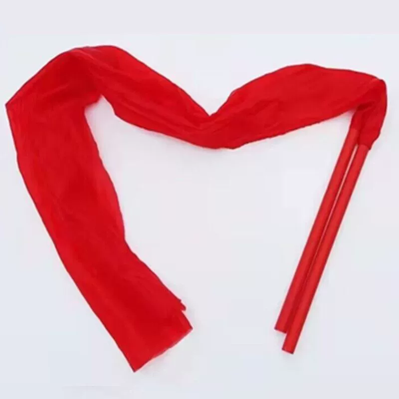 Лента Ribbon Plaza Фитнес Танцевальная лента из шелка Лента для детей, Янге, студенты, взрослые, слива, школьная команда выступления