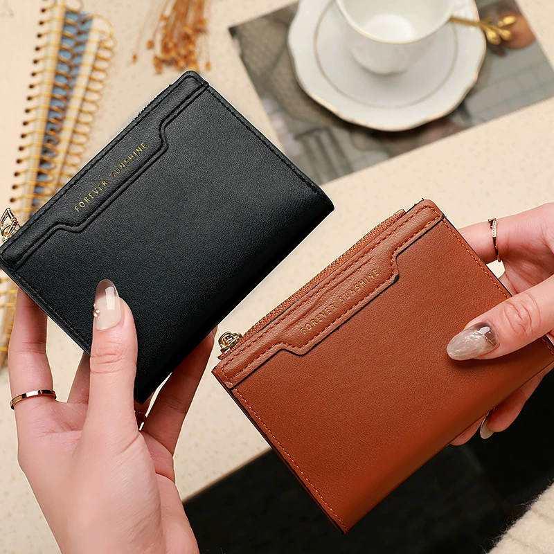 Short wallet, fashionable card holder, fresh small bag, wholesale