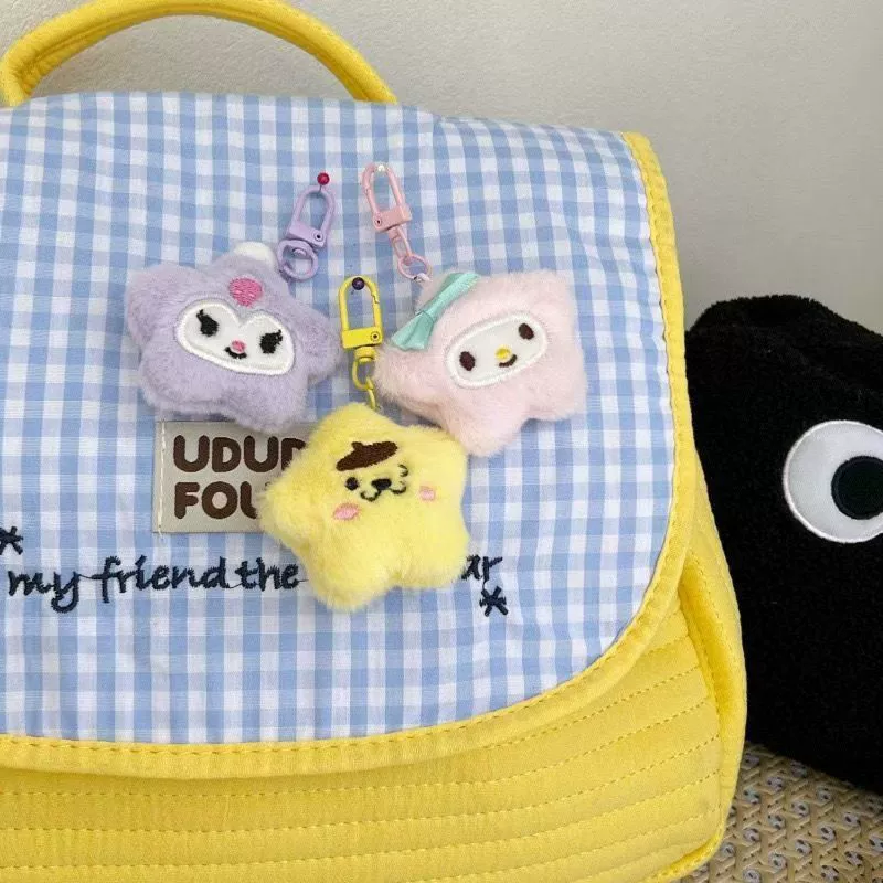 Японский плюшевый мультфильм Sanrio кукла подвеска звезды Kolumi Hello Cat милая сумка подвеска брелок