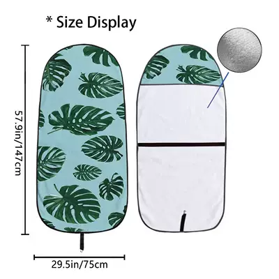 Universal seat cover for gym and exercise, universal - qct235-75x150