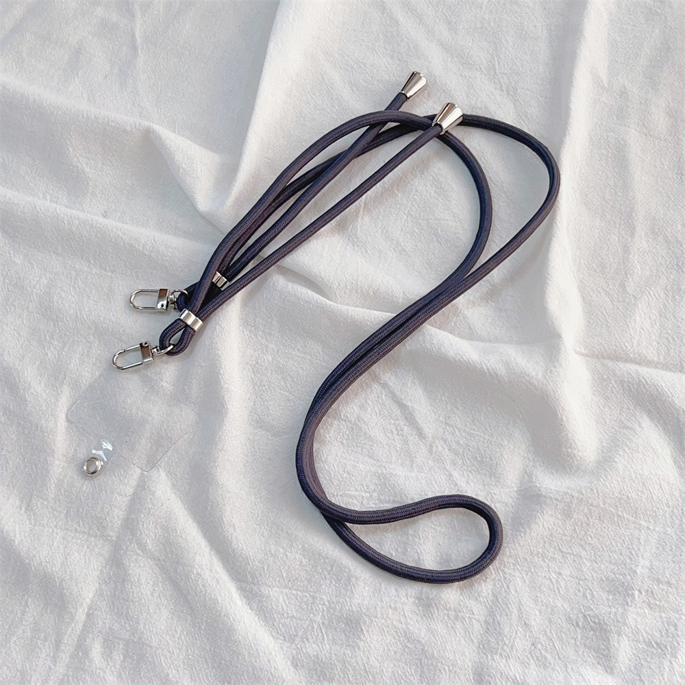 Anti-Perdida Anti-caída crossbody tarjeta trasera caja del teléfono cordón colgante joyería Honda para Apple 15 caja del teléfono