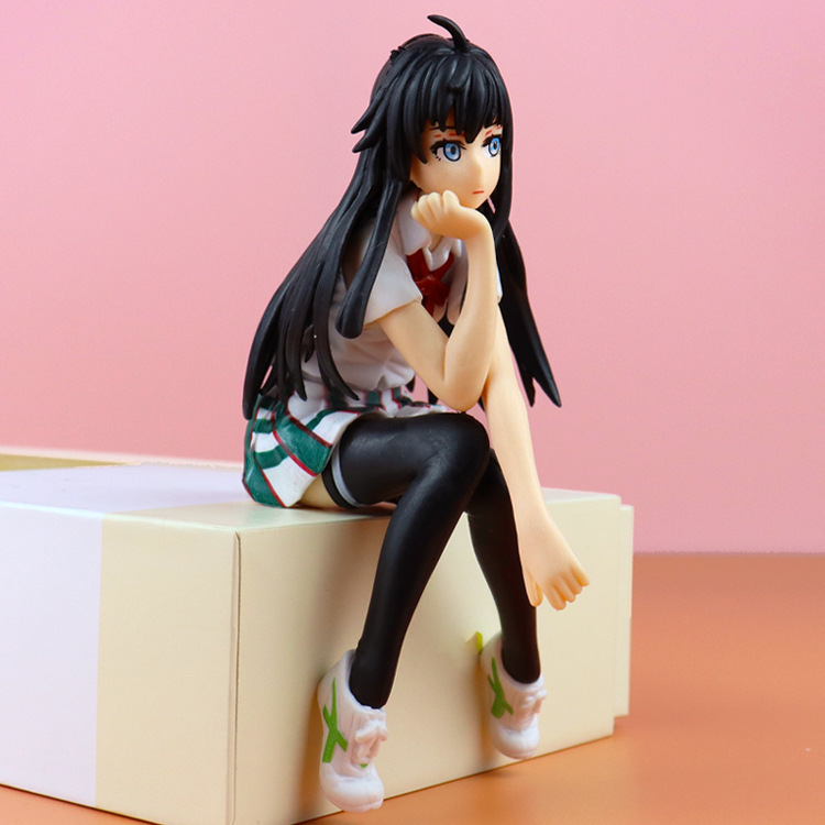 Single Sitting Posture Yukino Internet Celebrity Car Ornaments Anime Doll Toy Model Kidsren's Birthday Cake Decoration