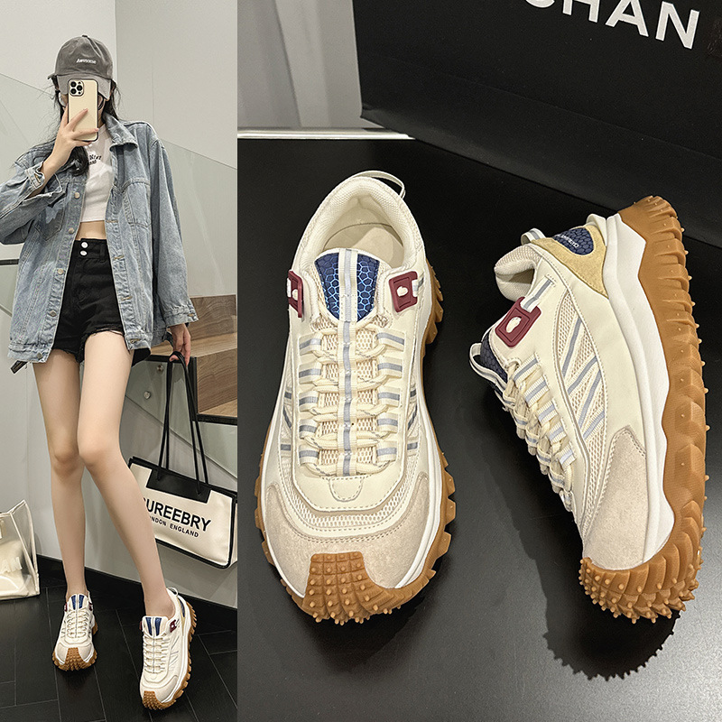 Outdoor Original Designer Thick-Soled Durian Shoes 2024 Autum New Platform Sole Mountaineering Tire Shoes Super Popular