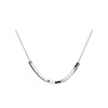 Necklace, small design accessory, silver 925 sample, light luxury style, 2022 collection