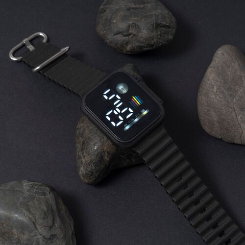 Children's Watch for Boys and Girls, Waterproof, Night Light, Timing, Sports, Middle School Student Watches, Exam Electronic Watches