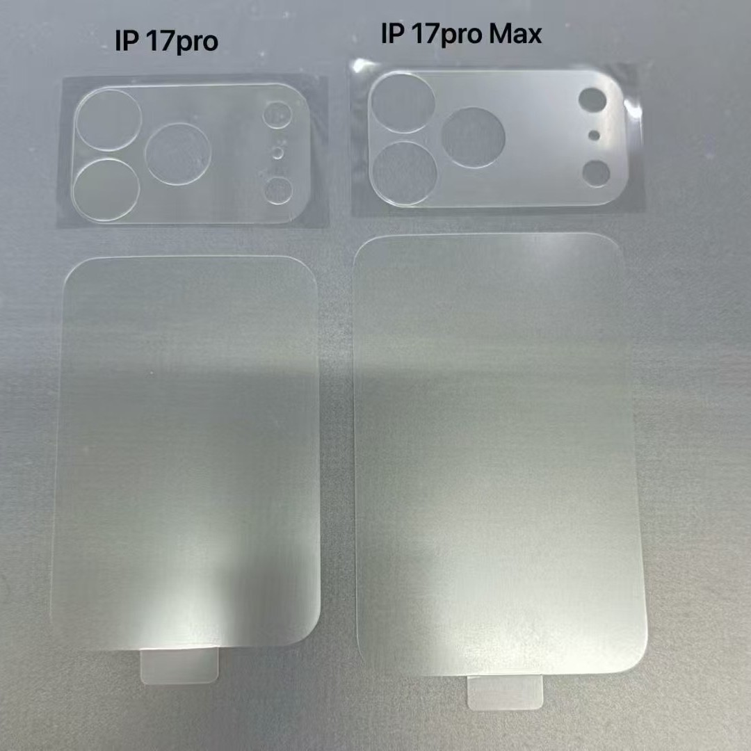 Aplicable para iPhone 17promax lente base plataforma película blanda Apple 17pro HD mate pegatina de espalda suave