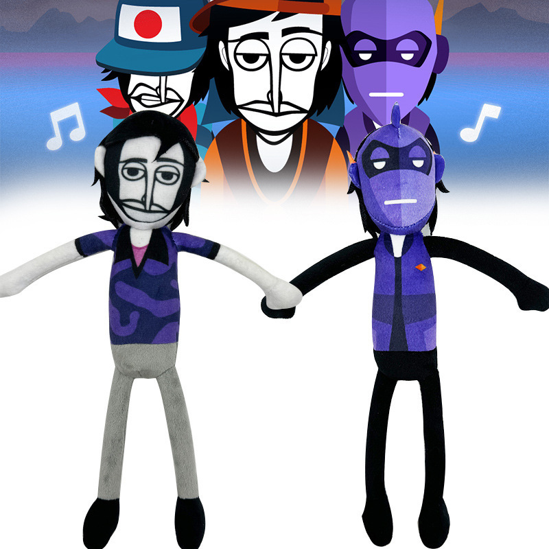In-Stock Cross-Border New Product Incredibox Plush Rhythm Box Stuffed Plush Toy Doll Gift