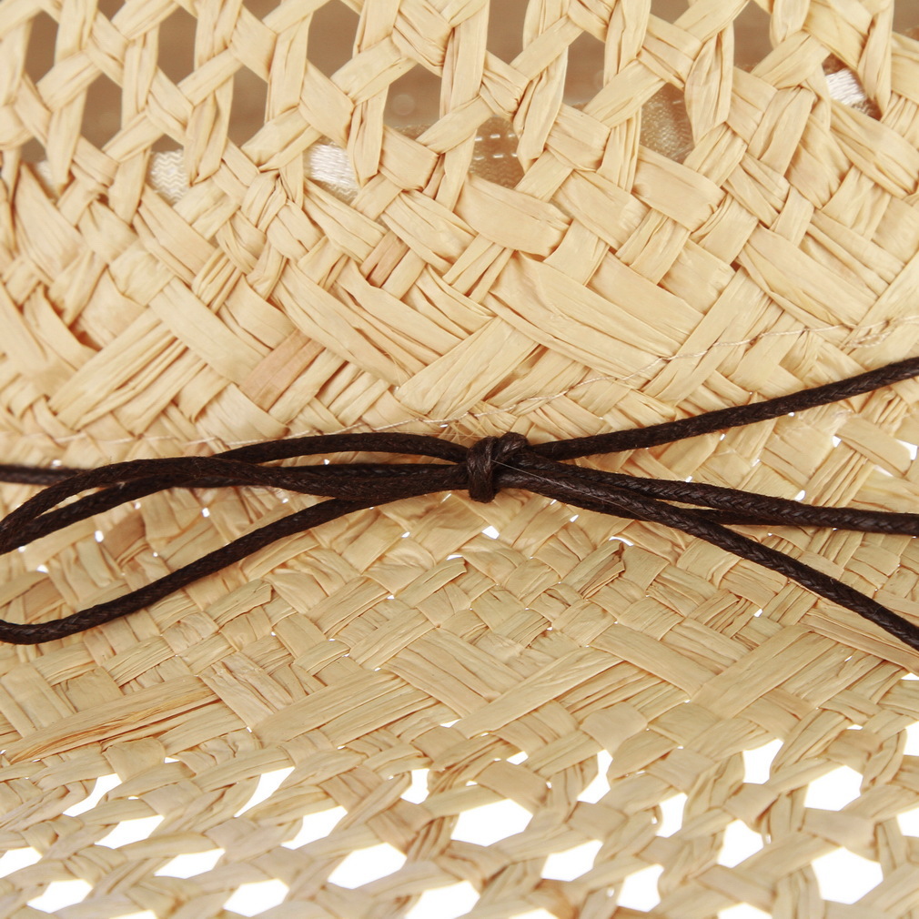 Women's Large Brim Straw Beach Hat For Sun Protection And Summer_voghion.com