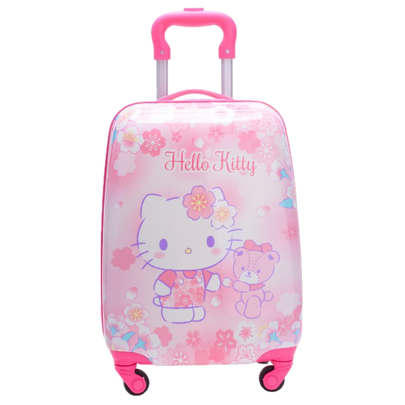 Cartoon double-sided children's suitcase