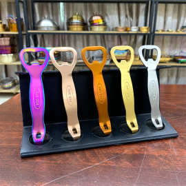 跨境304不锈钢开瓶器创意家用商用多功能啤酒启瓶器口服液开罐器