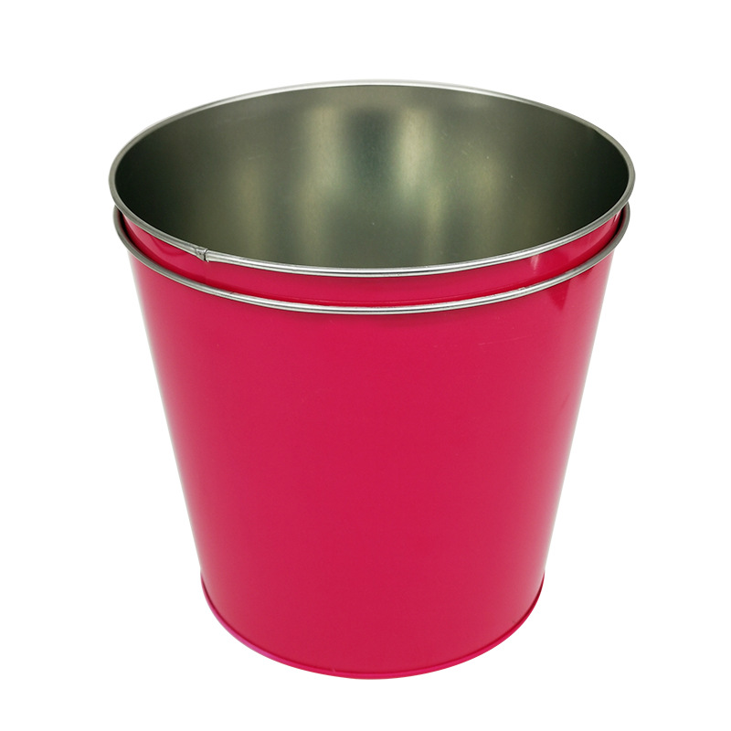 马口铁桶酒吧KTV啤酒桶防漏防水铁皮桶3L万圣节包装小铁桶印刷