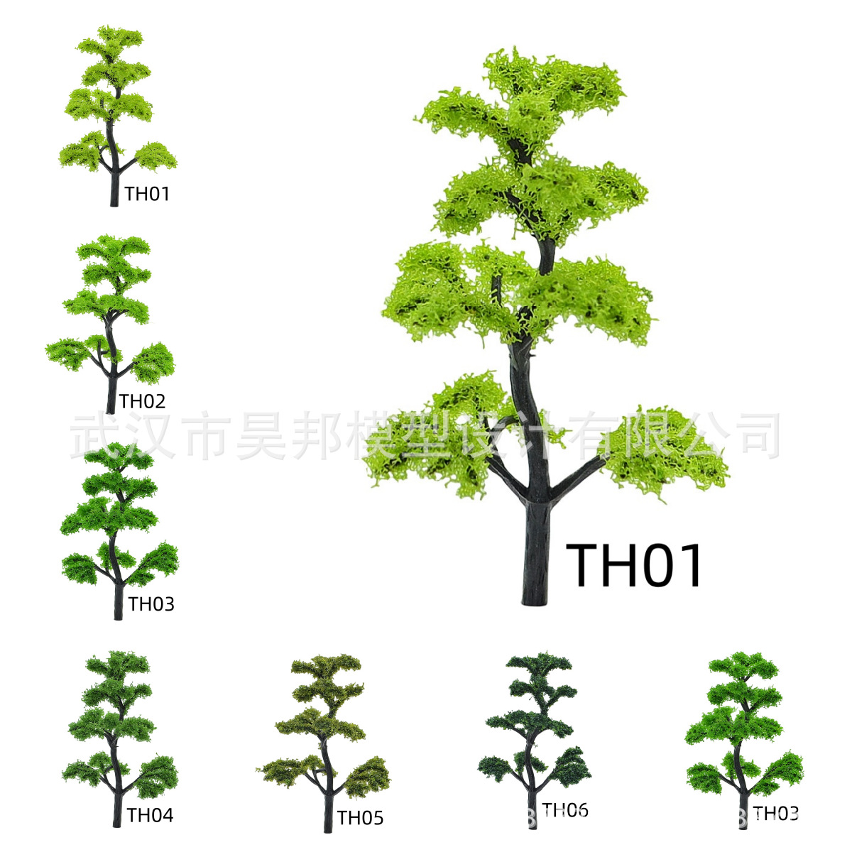厂家直销仿真模型小树 微景观 DIY手工  建筑沙盘模型材料成品树