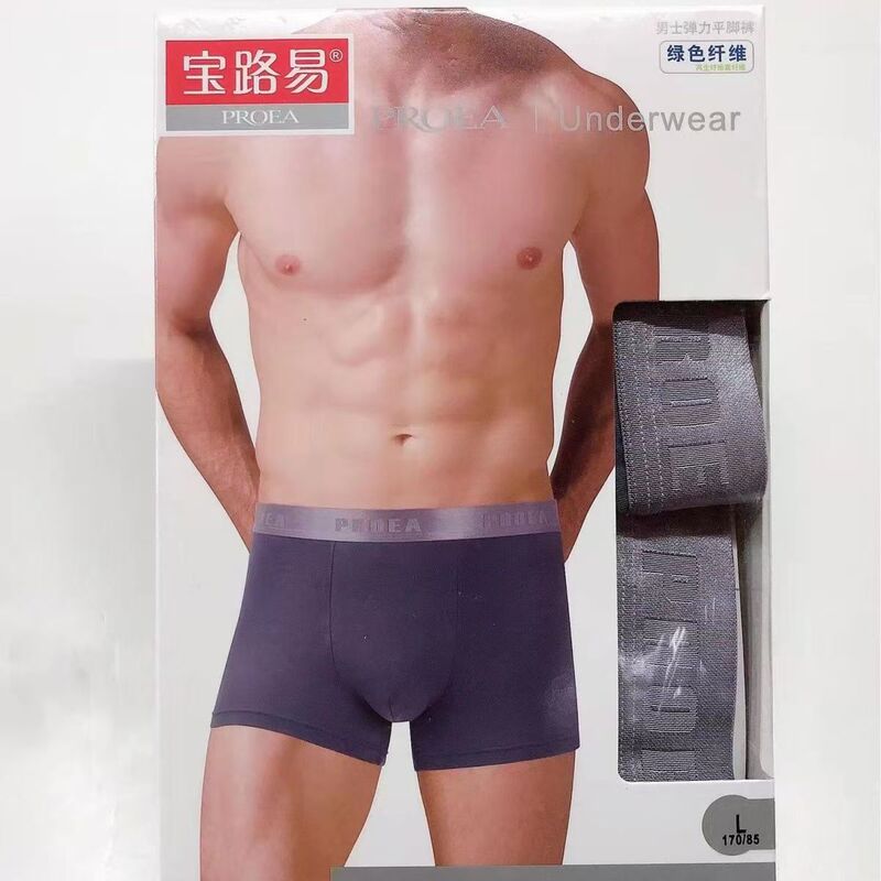 Baoluyi's New Product 5848 Internet Celebrity Hot Product Regenerated Cellulose Fiber Summer Thin Breathable Men's Boxer Briefs
