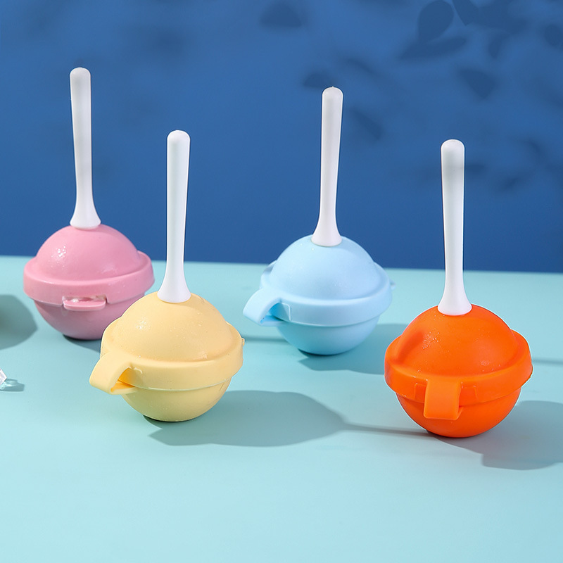 クリエイティブロリポップアイスボールアイスクリーム型食品サプリメント冷凍グリッド家庭用アイスキューブ冷蔵庫アイスクリーム型アイスクリーム|undefined