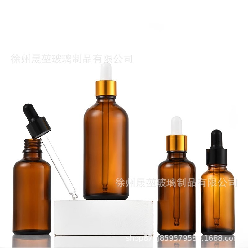 茶色のガラススポイトボトル茶色のエッセンシャルオイルボトル 10 ミリリットル 30 ミリリットルサンプルボトル化粧品ボトル卸売空ボトル|undefined