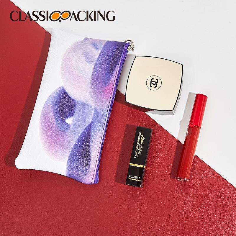 Bolsa con cremallera japonesa, cambio de color degradado, bolsa para teléfono móvil, bolsa de cosméticos de almacenamiento portátil, certificado de sobre rojo multifuncional