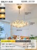 Ceiling lamp for living room, starry sky, modern Scandinavian glossy creative lights for bedroom