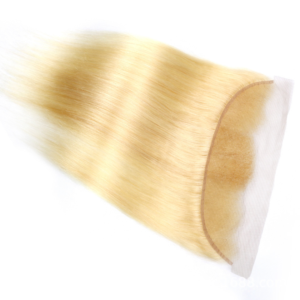 613 13x4 bloque de cabello 613 Lace Frontal Closure 13x4 bloque de cabello de encaje grande