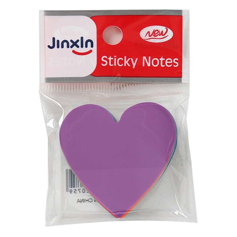 PET love sticky note key mark stickers strong adhesive innovation N times stickers color special-shaped 160 pieces combination