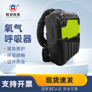 Hong'an HYZ4N Isolated Positive Pressure Oxygen Respirator Factory Respiratory Protection Mine Safety Fire Rescue