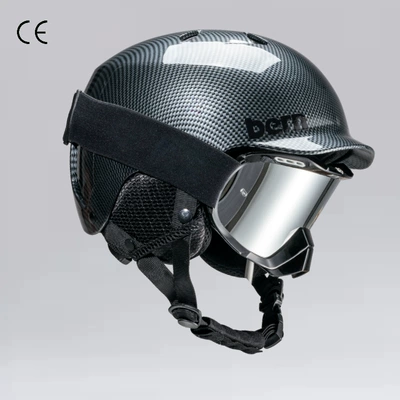 Helmet, Motorcycle Safety Supplies - carbon-fiber-pattern-silver-mirror-s-53-56cm-available-for-10-year-old-children