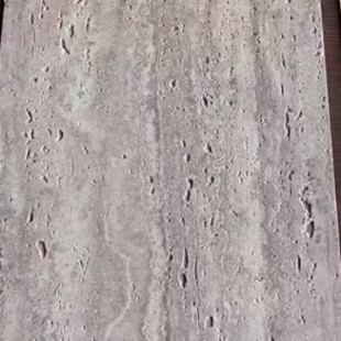 2025 New 3D Coffee-Colored Travertine Soft Ceramic Flexible Stone Outdoor Classy Interior Decoration Wall Panel Commercial Space
