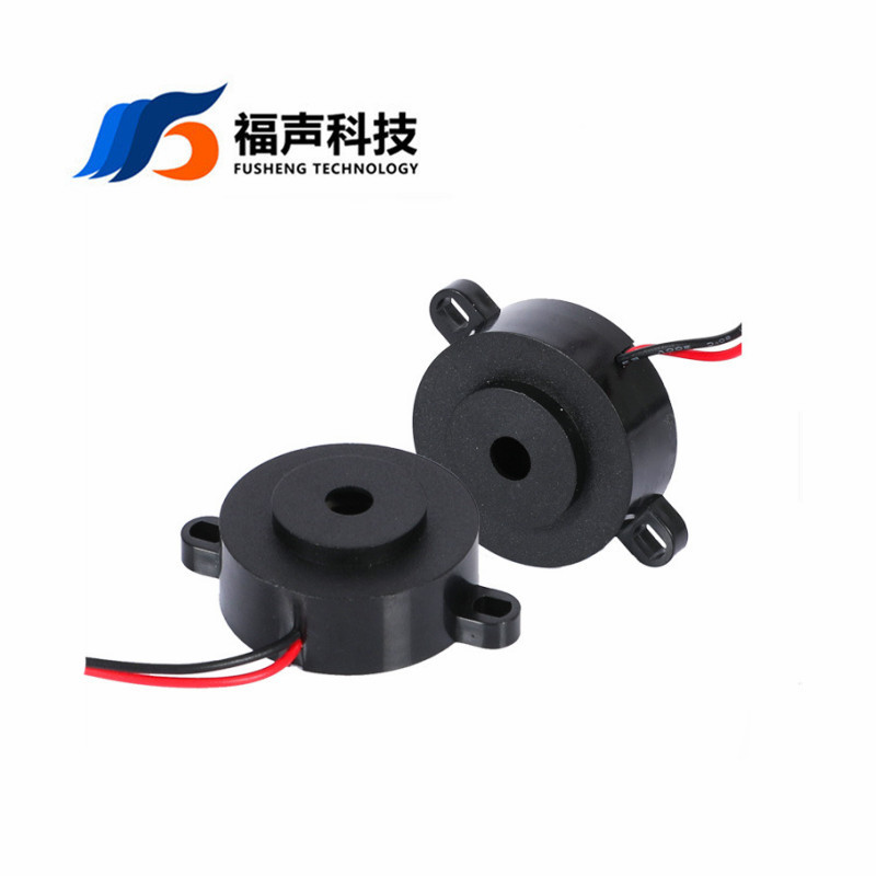 福声3215压电式有源蜂鸣器 32*15mm 12V24V 连续声空调用蜂鸣器
