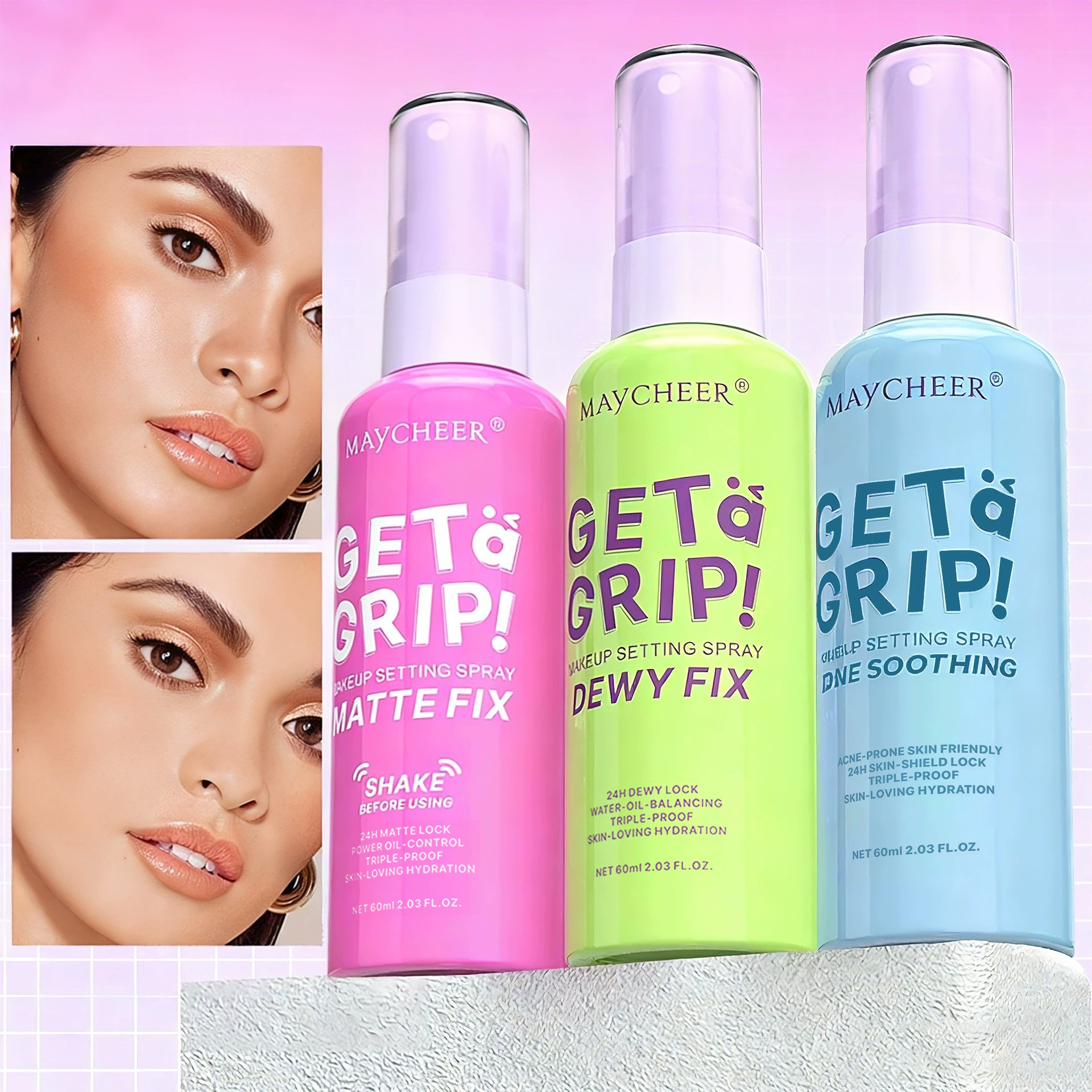 MAYCHEER Спрей для макияжа матовый матовый водяной контроль масла
