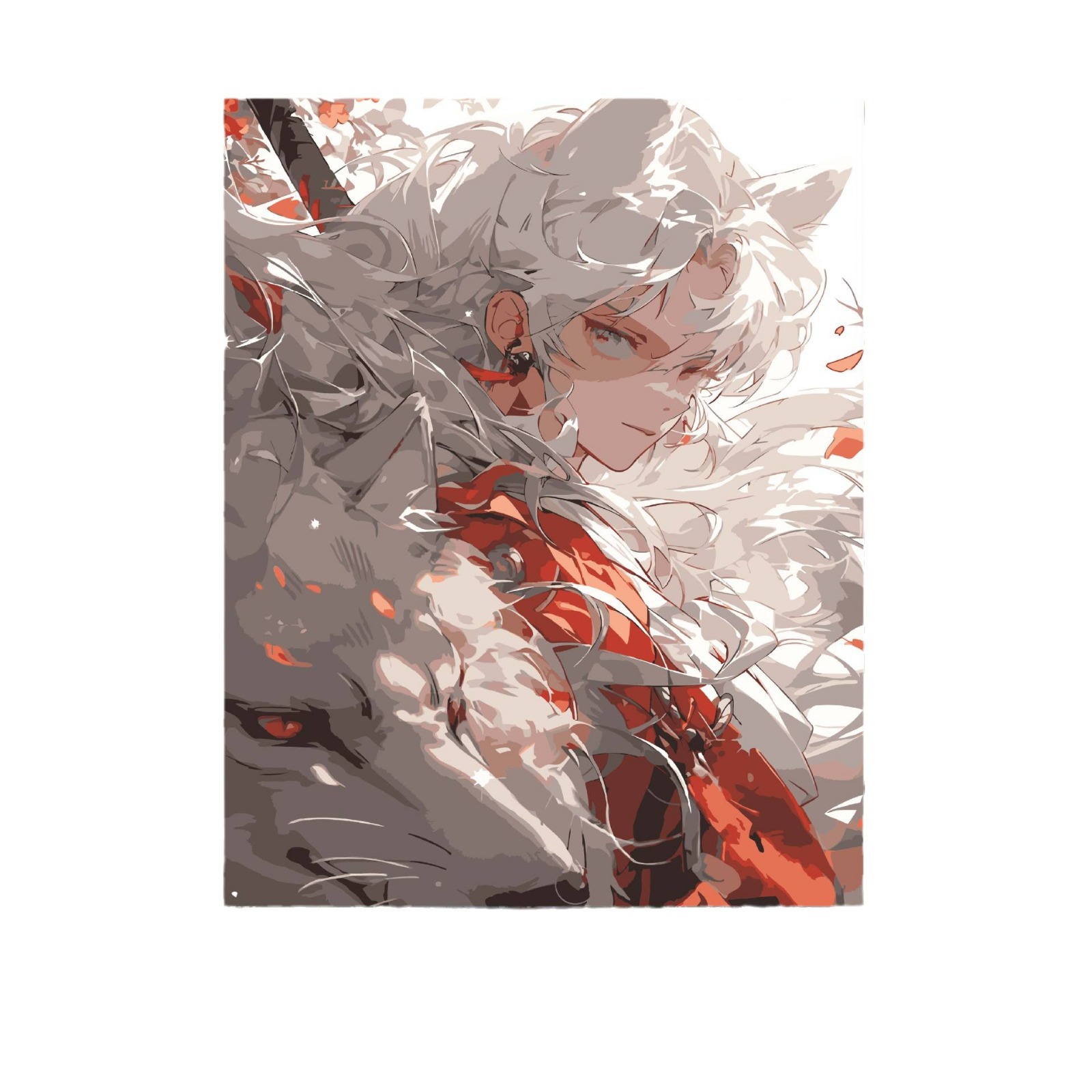 Ponies Paoli pintura al óleo digital DIY dibujos animados pintura al óleo para niños color relleno de pintura al óleo decoración