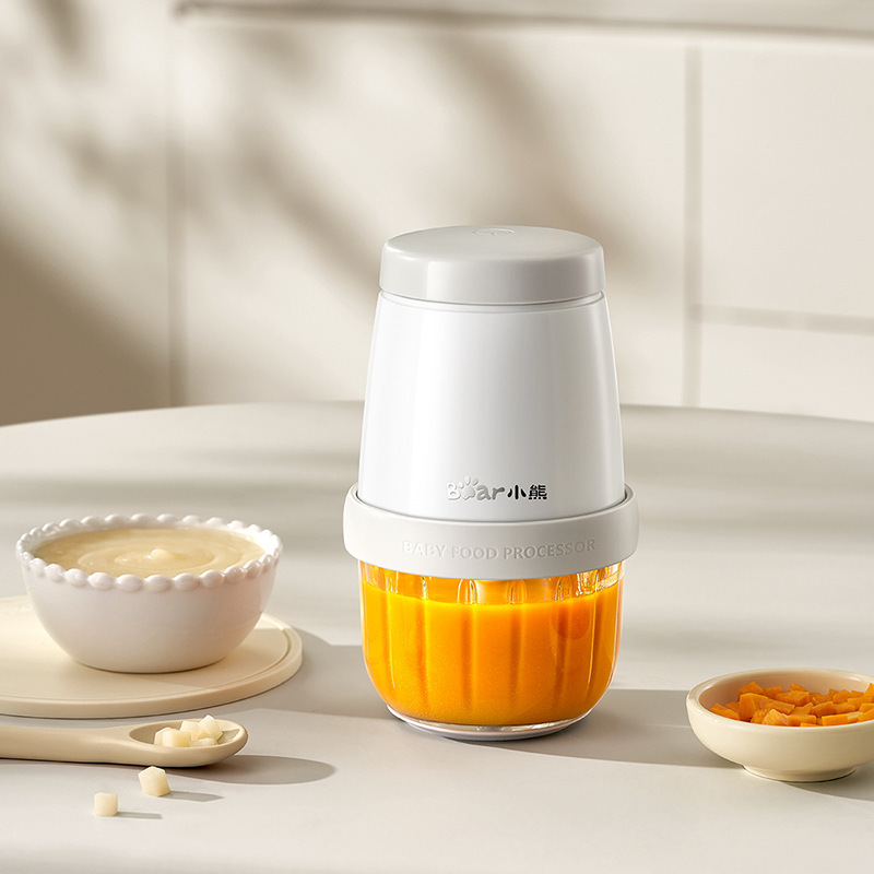 Bear Food Supplement Machine Qsj-T02U5 Baby Food Supplement Tool Set Cooking Machine Grinder Small