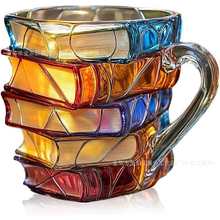 Painted Book Mug�ʻ��鱭3D�ʻ��鼮���ȱ����ص��鼮�ѵ�������