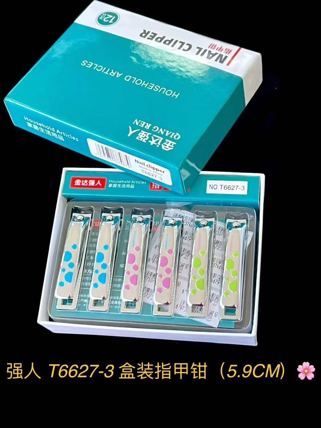 Cuchillos de uñas Jinda Strong 100 cortadores de uñas grandes, medianos y pequeños, cortaúñas de boca plana y cortaúñas de boca oblicua al por mayor