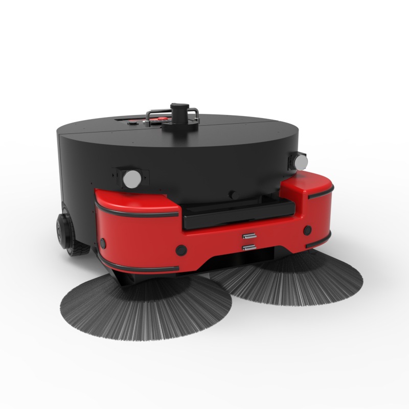 商用机器人带显示屏全自动机器人扫地机洗地机智能拖地机4s店商场