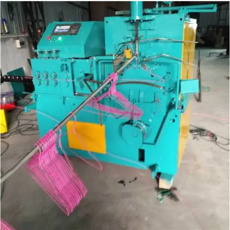 Máquina automática de percha de acero inoxidable galvanizado percha de soldadura máquina de formación automática