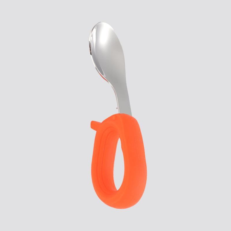 오렌지 레드 팔꿈치 스푼