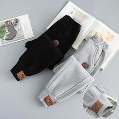 Cross-border boys' sweatpants autumn and winter 2023 new children's pants spring sweatpants fashionable street style spring and autumn trendy