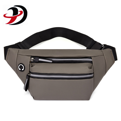  New Men's Waist Bag Casual Nylon Waterproof Multi-layer Large Capacity Chest Bag Single Shoulder Crossbody Bag Dropshipping