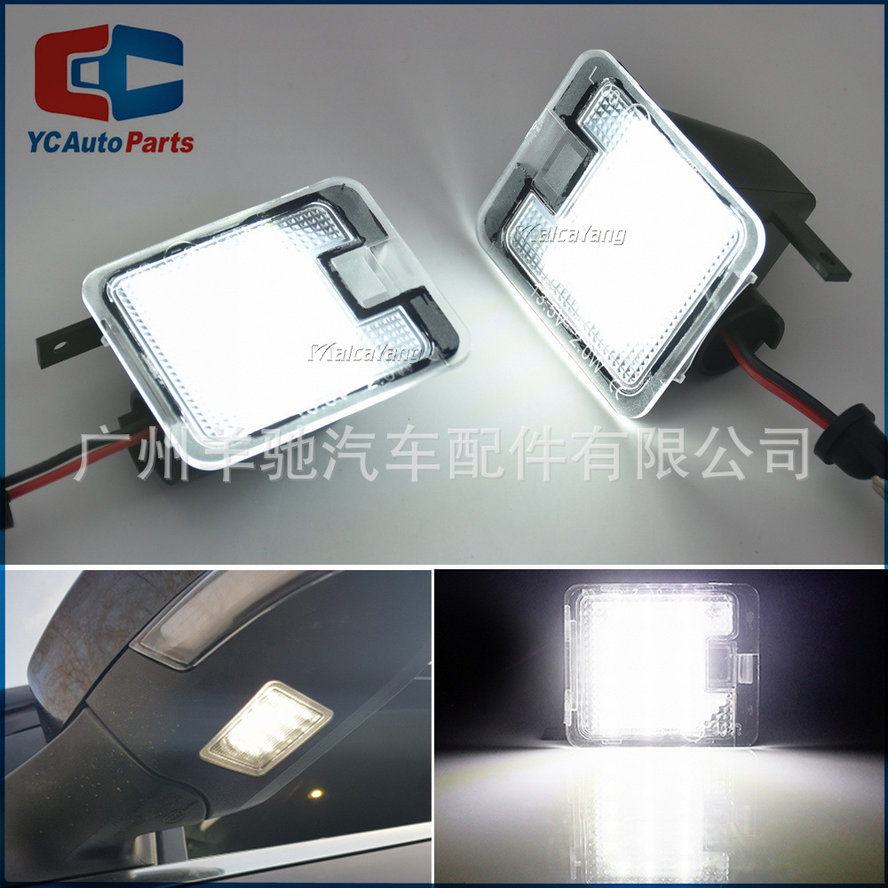 Aplicable a Ford Kuga Focus Focus Max LED Luz de bienvenida bajo espejo retrovisor image 1