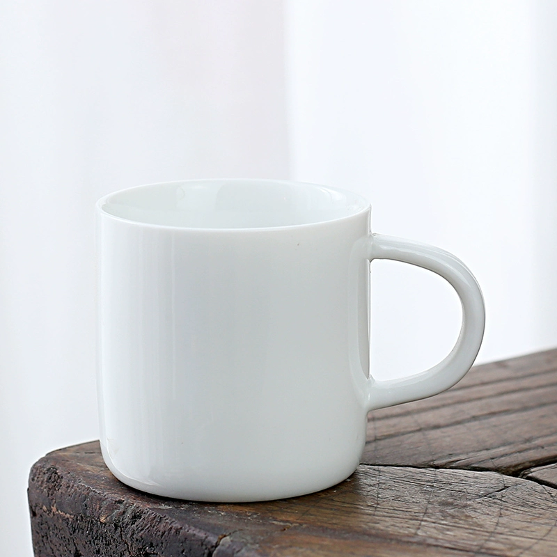 1VPK белая porcelain чашка чая керамическая для мастера чая, подождав, чтобы использовать резинку против ожогов, 6 установленных бокалов