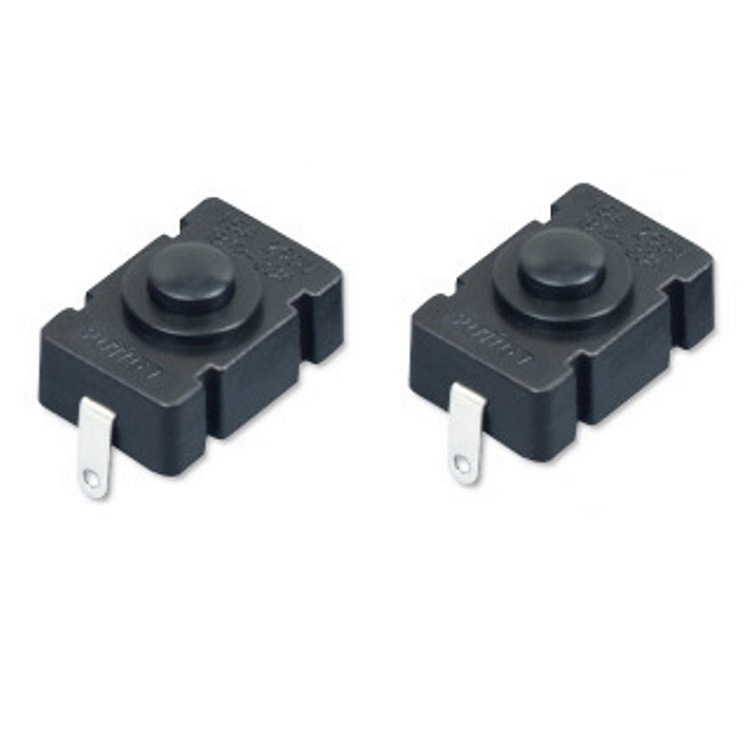 按钮开关12*17  自锁开关立式12x17  批发电筒按键开关立式