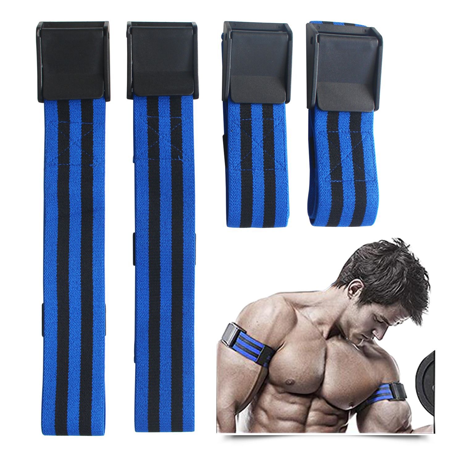 BFR blood flow occlusion muscle band arm weightlifting blood flow occlusion band leg blood flow restriction training band