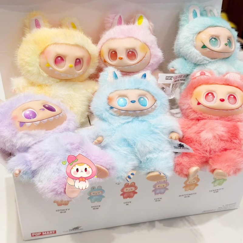 labubu 新しい 3.0 labubu 第三世代カラフルなぬいぐるみペンダントバブルマットブラインドボックスクロスボーダーホットスタイル人形|undefined
