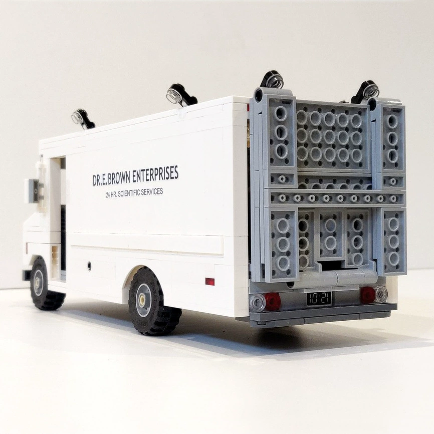 (Cross-border trading), lego, constructor, RV, car model, small particles