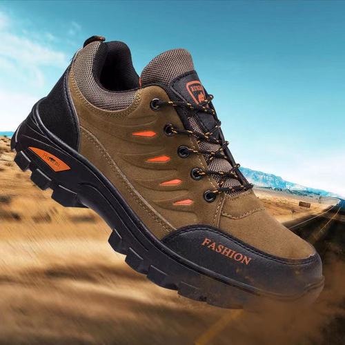 Men's Breathable Outdoor Casual Travel Hiking Running Waterproof Anti-slip Sports Work Safety Shoes