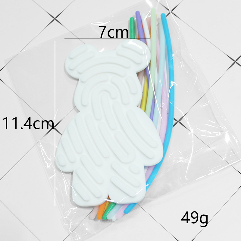 Creativo silicona transfronteriza inducción actividad tablero de descompresión juguete infantil rompecabezas juguetes de descompresión silicona tablero de actividad sensorial